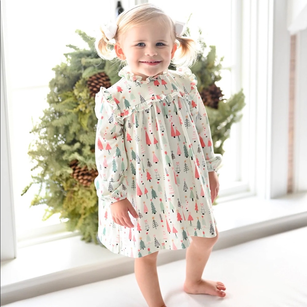 🎄James and Lottie | Christmas Tree Janey Dress